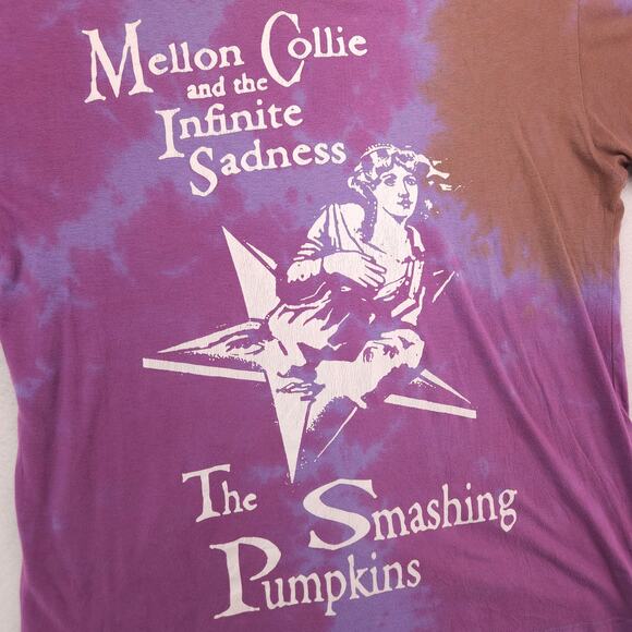 The Smashing Pumpkins Mellon Collie And The Infinite Sadness Womens L Tie Dye - Picture 4 of 9